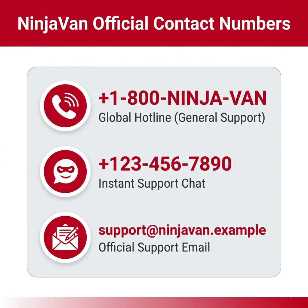 NinjaVan Contact Numbers 1 image for ninjavan contact numbers