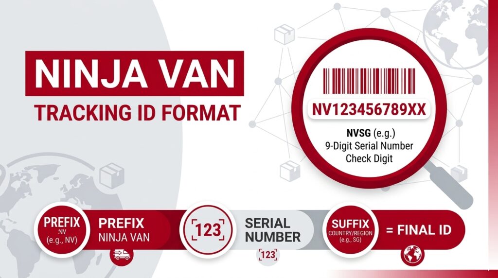 Format of a NinjaVan Tracking ID